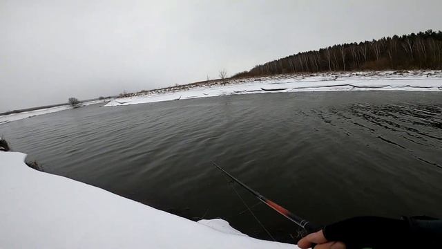 Рыбалка на щуку р. Упа Зимняя рыбалка в Тульской обл. /щука на джиг смотреть онлайн