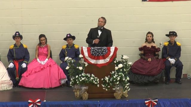 Lee Burneson Blue and Grey Cotillion 2016 смотреть онлайн