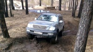 Lexus LX 470 тест драйв по бездорожью