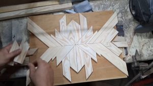 Картина из реек СВОИМИ РУКАМИ, Панно в скандинавском стиле DIY, Декор помещений