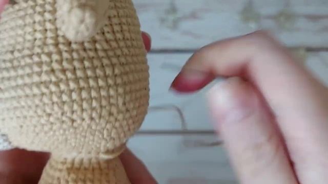 Как пришить голову к туловищу вязаной игрушки / Амигуруми
