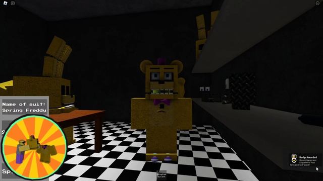 How to Get 4 Badges!!! | Fredbear's Springlock suits | Roblox смотреть онлайн