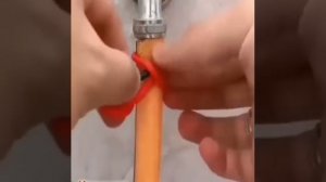 хомут на шланг из верёвки