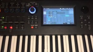 Создание цепочки воспроизведения Сцен (Scene) на Yamaha MODX/Montage
