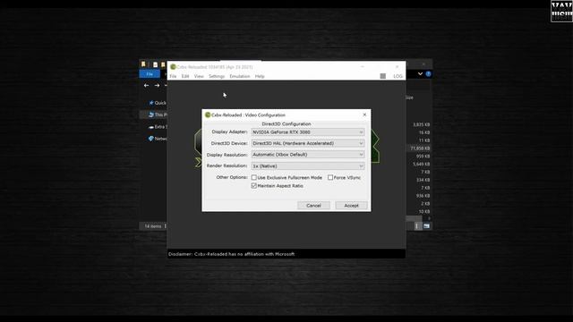 Как установить и настроить Cxbx Reloaded - Эмулятор Xbox для ПК
