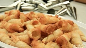 Трубочки с кремом