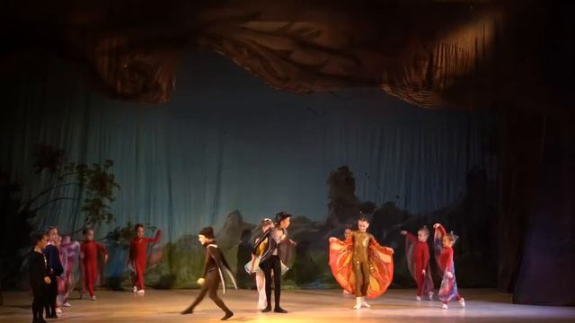 Детский балет "Дюймовочка". Бабочки, жуки и божьи коровки смотреть онлайн