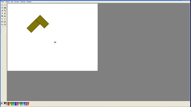 Paint. Рисование паркета.  6 класс.  ИКТ. смотреть онлайн