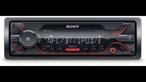 Sony DSX-A410BT Single Din Bluetooth Front USB AUX Car Stereo Digital Media Receiver (No CD Player)