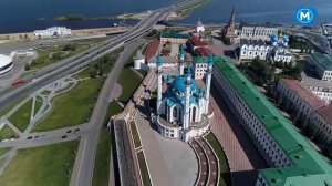 Обзор г.Казань с квадрокоптера.