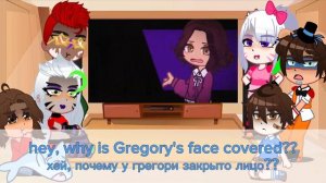 FNaF security breach react to dls ruin/sb[ENG/RUS]