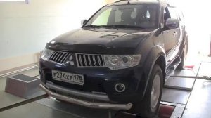 Замер мощности и чип-тюнинг Pajero Sport 2.5Di-D