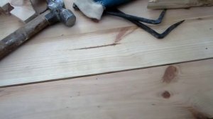 Деревянный пол .Высверливание отверстий под шуруп. Часть 4