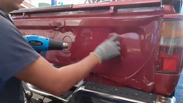 Envelopamento de Hilux 94 - Vinho Brilhante смотреть онлайн