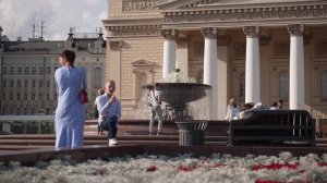 Вечерние прогулки в столице: фонтан на Театральной площади