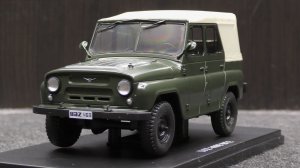 УАЗ-469Б / масштаб 1:24 / СССР 1972г. / коллекционная Модель автомобиля