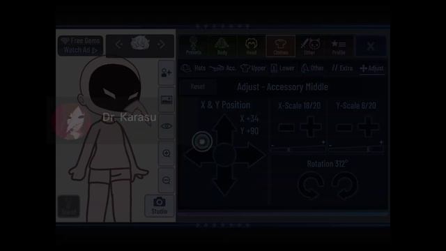 How I make plague doctor masks in gacha club (tutorial ig) смотреть онлайн