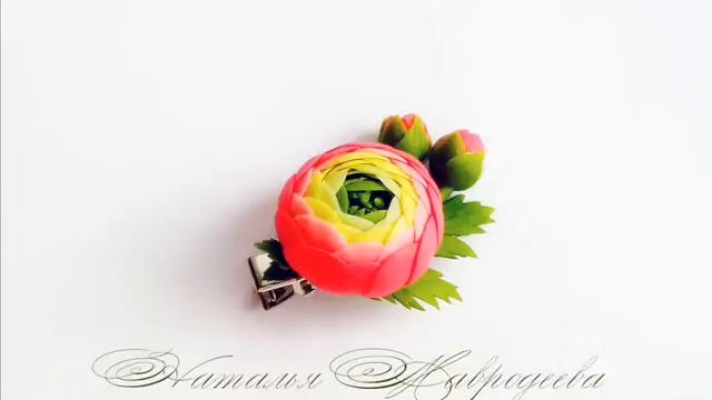 Цветы из полимерной глины смотреть онлайн