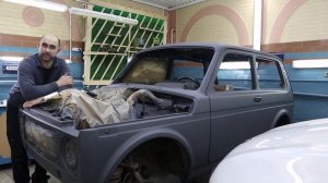 В каком состоянии НИВА, ОТЗЫВ полировальная ZENTOOL 15мм, ОТЗЫВ круг SONAX, ClearPlex защита лоб