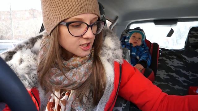 VLOG: на санках, саша поет, мульт в кино, я - фея ♥♥♥ MamochkaDi