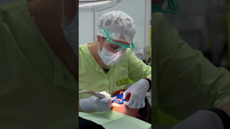 Отбеливание зубов в стоматологии «Семья» #dentist #доктор #стоматолог