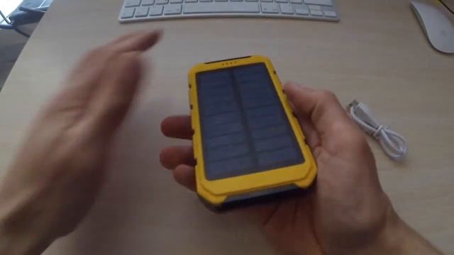 Power Bank 20000 mAh C aliexpress на солнечной батарее смотреть онлайн
