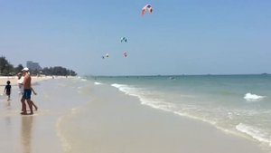 Центральный городской пляж Хуа Хина. Таиланд