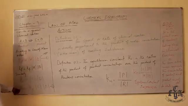 "Chemical Equilibrium", Chemistry, Class 10,  lesson 2(b)
