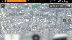 Боевая работа штурмовиков по взятию опорного пункта ВСУ