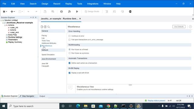 How to Add External Jar and Java Users Protocol in LoadRunner смотреть онлайн