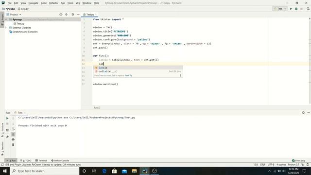 Take Input In TKinter [2020]  | Entry Box, Input Field | Python GUI Using Tkinter | Ep 03