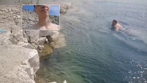 Крутиха. Старый гранитный карьер.