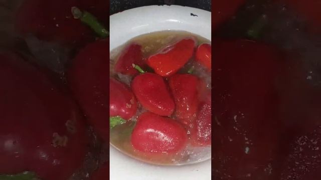Маринованный болгарский перец,  кисло сладкий! Самый лёгкий рецепт! #перецболгарский #перецназиму