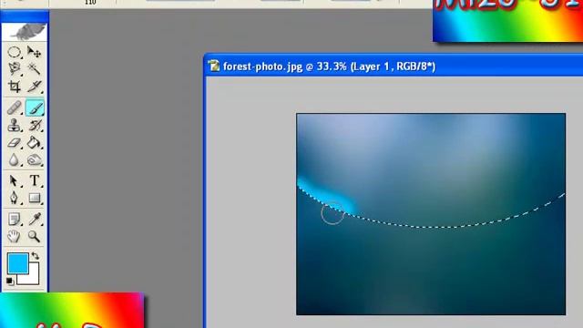 photoshop windows vista background toutorial смотреть онлайн