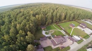 Коттеджный поселок "Александрия" с высоты птичьего полета