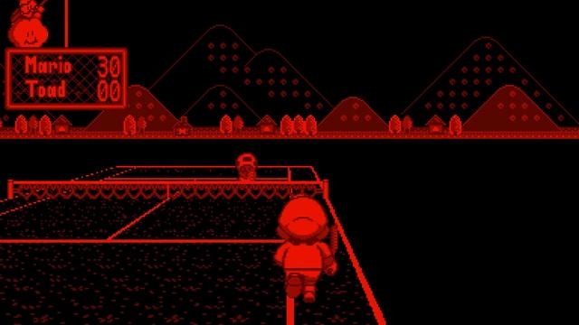 Mario's Tennis (Virtual Boy)