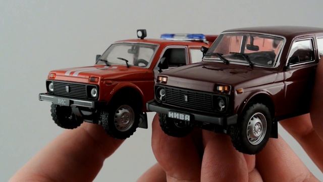 ВАЗ-21213 "Нива" [Автолегенды СССР №213] обзор масштабной модели смотреть онлайн