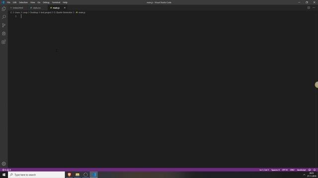 Random Quote Generator | Javascript Beginner Project Tutorial