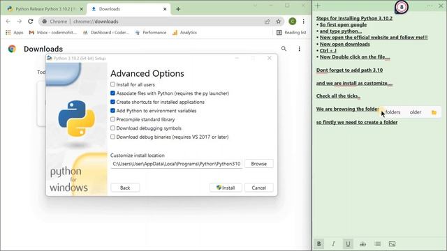 How to install Python 3.10.2 (Windows 11 / Windows 10 / Windows / Mac Os)