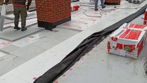 Двухэтажный дом 170 м2 с плоской крышей