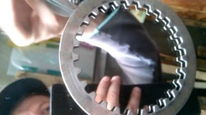 Замена дисков сцепления Yamaha XJ400S