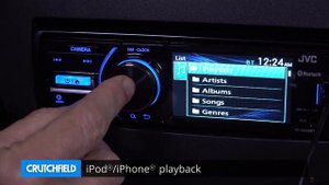 JVC KD-X560BT Display and Controls Demo | Crutchfield Video