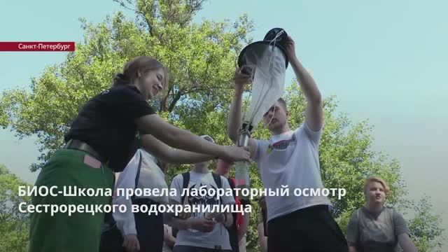БИОС-Школа провела лабораторный осмотр Сестрорецкого водохранилища