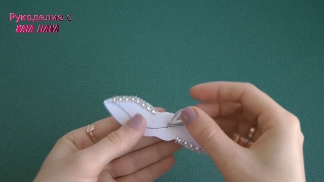 Праздничная заколка для волос своими руками. Заколка- автомат КАНЗАШИ. смотреть онлайн