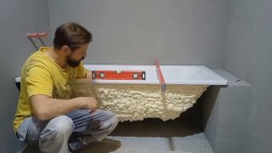 Надежная установка стальной ванны Kaldewei Saniform Plus