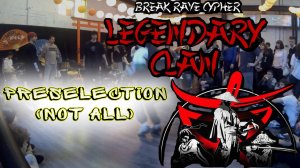 Breaking Competition "Brake Rave Cypher", Preselection (not all), Russia, Moscow, 25 March 2023