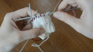 МК ленивый жаккард на носках \ классный простой узор \ УльянаChe