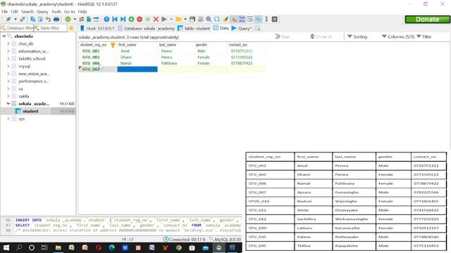Question Set 6 | DBMS | 1st year | Java Institute | Chavindu Nirmal. смотреть онлайн