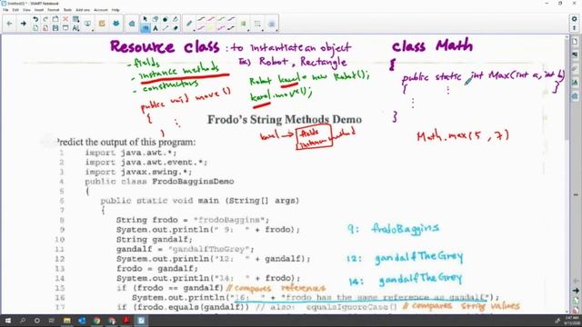 DS U1 Instance vs Static and String class смотреть онлайн