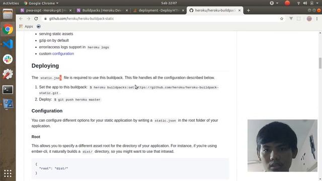 Upload/Deploy project ke heroku смотреть онлайн